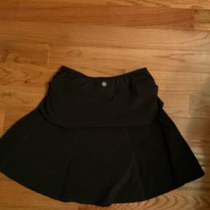 Athleta Black skort